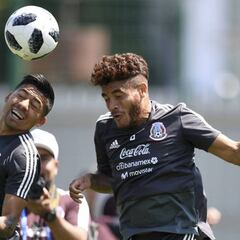 México volvió a entrenar, realizó trabajo de recuperación