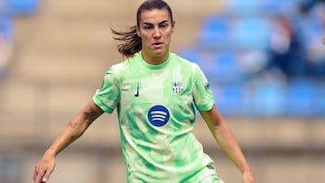 Patri Guijarro en el partido ante el Levante Badalona.