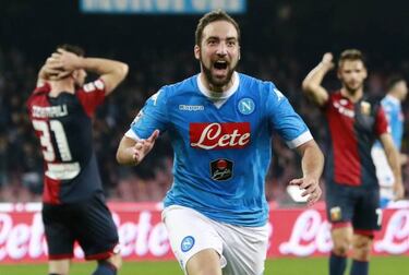 Di Laurentiis: Gonzalo Higuaín "betrayed" Napoli
