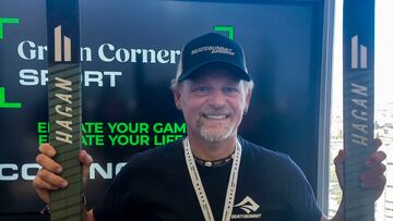 MADRID, 07/11/2024.- Desafiando a temperaturas de hasta 50 grados bajo cero, el viento y las enormes distancias heladas, el aventurero Antonio de la Rosa (Iscar, Valladolid, 55 años) partirá con "una motivación del 200 por 100" el próximo 5 de diciembre a cumplir su último sueño, el desafío en solitario al corazón del Polo Sur, donde cubrirá arrastrando su trineo de material un total de 1.130 km. EFE/Carlos Torres