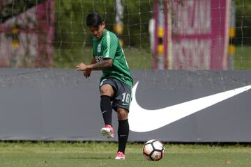 En imágenes el entrenamiento de Nacional con sus refuerzos