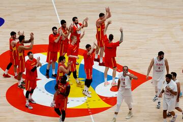 Victoria para España por 65-85 en el tercer partido de la primera fase con pleno de victorias.