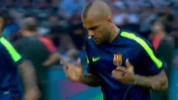 Nuevo look de Dani Alves