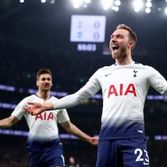 Eriksen podría ser el último jugador en vestir la camiseta de los Spurs y del Madrid