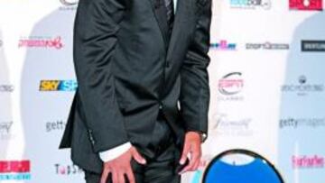 <b>PREMIADO. </b>Ronaldinho estampó sus huellas en Mónaco.