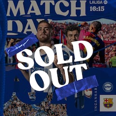 Todo el papel vendido para el choque contra el Barcelona