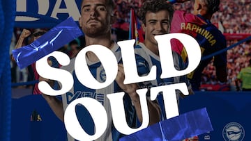 Todo vendido para el domingo.