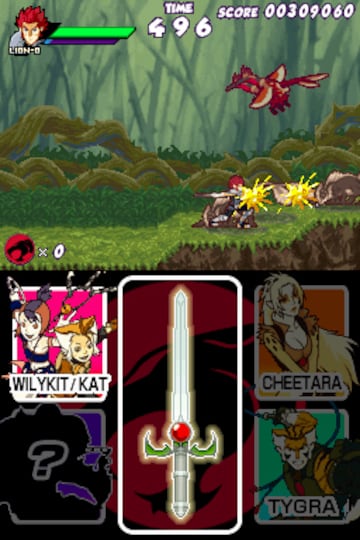 Captura de pantalla - Thundercats (DS)