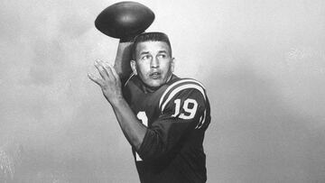 El legendario Johnny Unitas utiliz&oacute; un m&eacute;todo muy eficaz para evitar los golpes gratuitos que sufri&oacute; en la NFL.