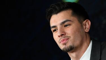 Conferencia de prensa de Brahim Díaz como jugador del Real Madrid.