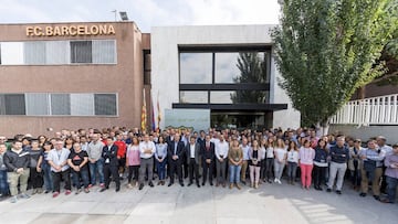 Los jugadores del Barcelona hicieron una huelga.