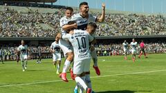 Pumas - Atlético de San Luis (4-0): resumen del partido y goles