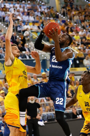 Jerian Grant en un partido frente a Herbalife Gran Canaria