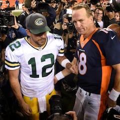 Peyton Manning no ve a Aaron Rodgers en los Broncos