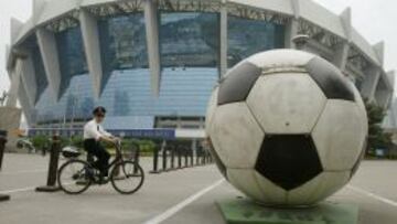 El Shanghai Stadium donde jugará el Madrid.