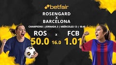 FC Rosengard vs. FC Barcelona Femenino: horario, TV, estadísticas, clasificación y pronósticos