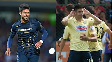 Eduardo Herrera de Pumas y Oribe Peralta de América fueron los mejores goleadores mexicanos durante el Apertura 2014 con 8 tantos.