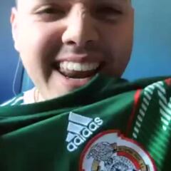 Dominik Mysterio se pone "La Verde" y apoya a la Selección Mexicana