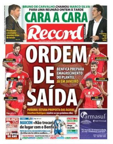 Portadas de la prensa deportiva