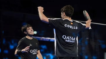 Tapia y Coello acabaron ganando,