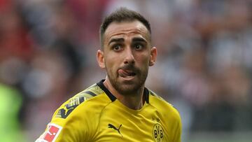 Paco Alcácer back training with Dortmund after calf injury