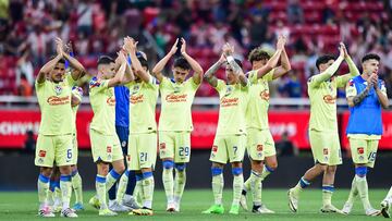 Alineación del América para enfrentar a Chivas en la vuelta de las Semifinales del Clausura 2024