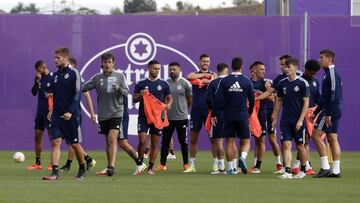 VALLADOLID, 16/09/21. PHOTOGENIC. ENTRENAMIENTO DEL REAL VALLADOLID.