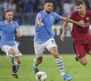 Lazio y Roma empatan un derbi inolvidable