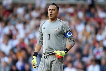 Portero: Keylor Navas, Costa Rica.