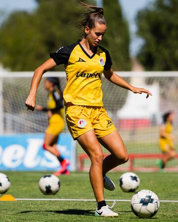 Perarnau, en un entrenamiento con Atlético de San Luis.