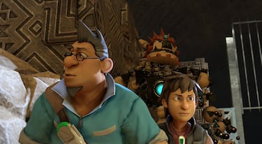 Un mando gigante de PS4 para ayudar a los niños