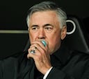 Los famosos chicles que Ancelotti no deja de mascar en el banquillo del Real Madrid