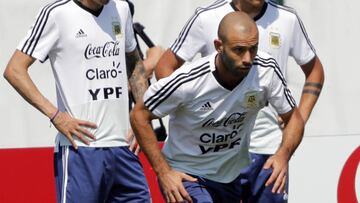 El mediocentro de la Selección Argentina se tomó a broma los rumores de la pelea que se vivió en el vestuario después de la derrota ante Croacia.