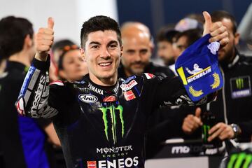 Maverick Vinales consiguió el primer puesto en la sesión de clasificación.