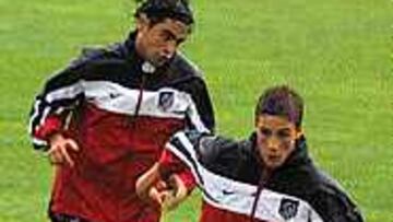 PAREJA DE CLASE. Fernando Torres y Dani son la apuesta ofensiva de Luis ante el Levante.