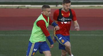 Deulofeu and Illarramendi in Monday's session