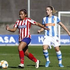 Leicy Santos, la gran revelación de la temporada en el Atleti