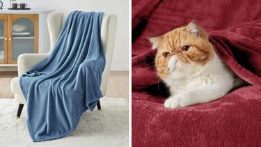 Esta manta suave para el sofá se vende en 14 colores en Amazon