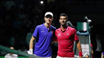25/11/23
TENIS
COPA DAVIDS MALAGA 2023
ITALIA SERBIA
JANNIK SINNER
NOVAK DJOKOVIC.
