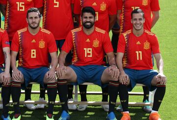 Koke, Diego Costa and Lucas Vázquez.