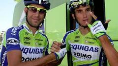 <b>DOS FAVORITOS. </b>Vincenzo Nibali y Roman Kreuziger, dos ciclistas a tener en cuenta hoy y mañana.