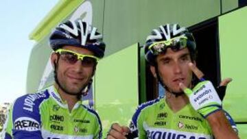<b>DOS FAVORITOS. </b>Vincenzo Nibali y Roman Kreuziger, dos ciclistas a tener en cuenta hoy y mañana.