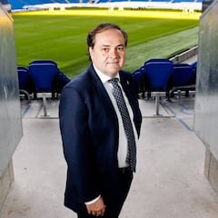 Aperribay, presidente de la Real, suspendido tres partidos