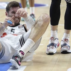 Rudy, baja ante Olympiacos; Ayón podría llegar a la Copa