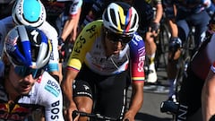 Así quedaron Egan, Nairo y los demás colombianos en el Giro dell’Emilia que ganó Isaac Del Toro