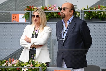 Miguel D¨ªaz, presidente de la Federaci¨®n de Tenis.