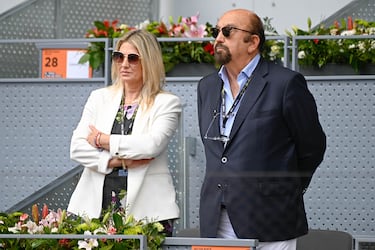 Miguel Díaz, presidente de la Federación de Tenis.