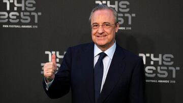 Florentino P&eacute;rez, presidente del Real Madrid.