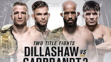 UFC 227: fecha, horario y c&oacute;mo ver en televisi&oacute;n y online