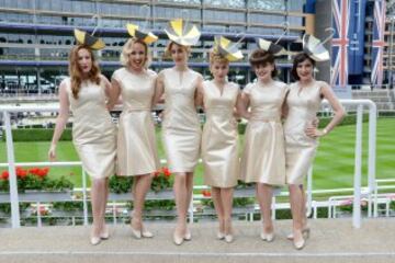 Glamour y sombreros imposibles en Ascot